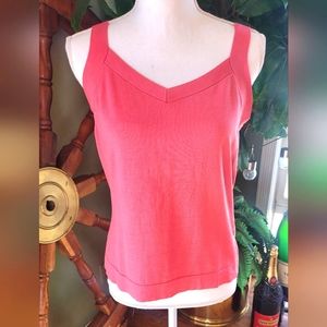 Jones New York Silk Pink Tank